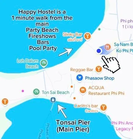 Happy Hostel Phi Phi Islands Thailandia